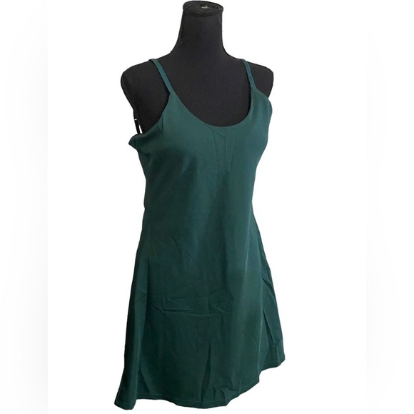 NEW Workout Exercise Dress attached Shorts, built in Bodysuit Women’s Large…NWT - Picture 7 of 16